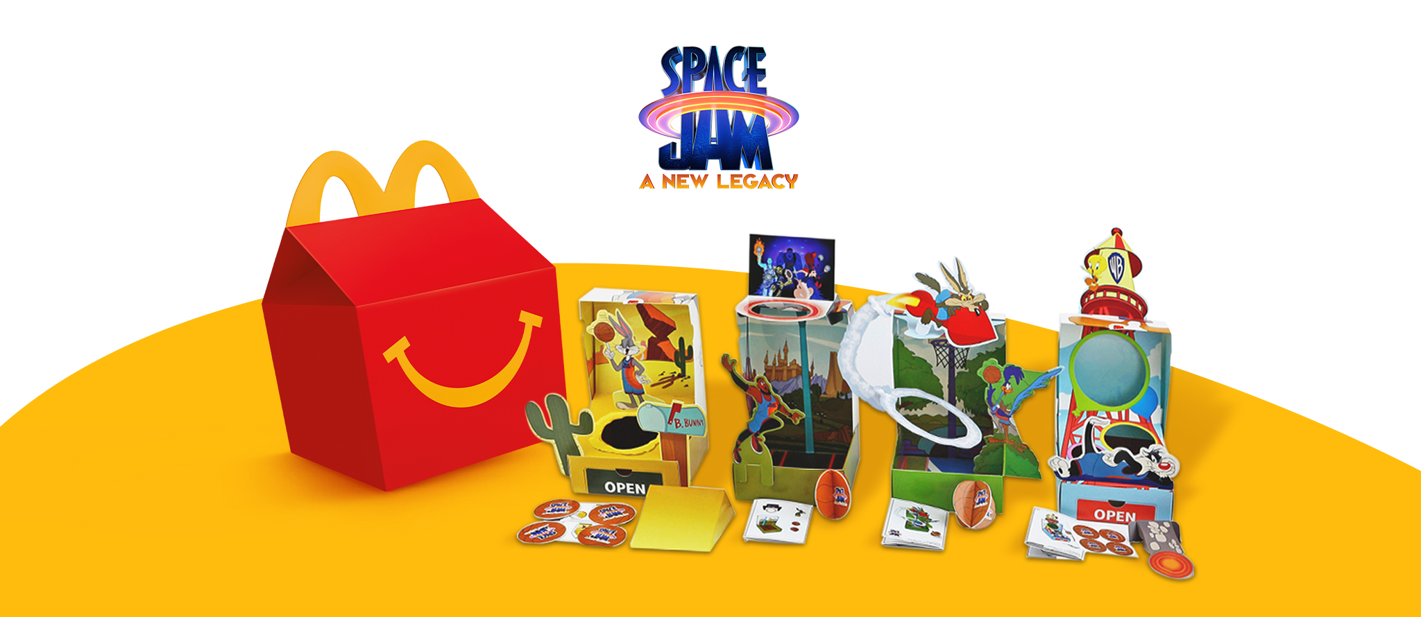 A New Legacy* The Kidnap of Tweety Book *NEW* McDonald’s *SPACE JAM 